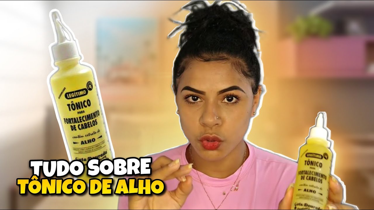 1 MÊS USANDO TÔNICO DE ALHO l como usar e resultado com fotos*