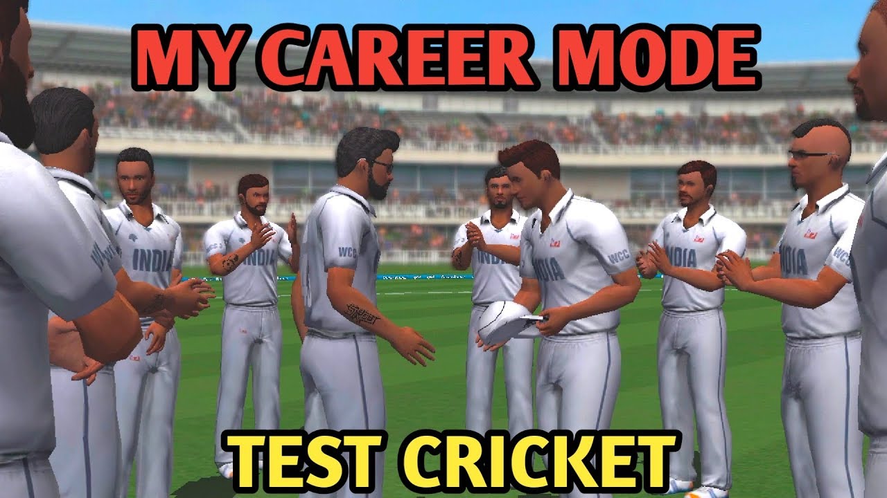 WCC3 MY CAREER MODE LIVE STREAMING || INDIAN TEAM TEST CRICKET MARCHES || SUPER GAMER