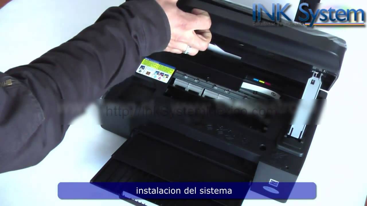 Sistema Tinta Continua INK System - Guia De Instalacion Epson TX115
