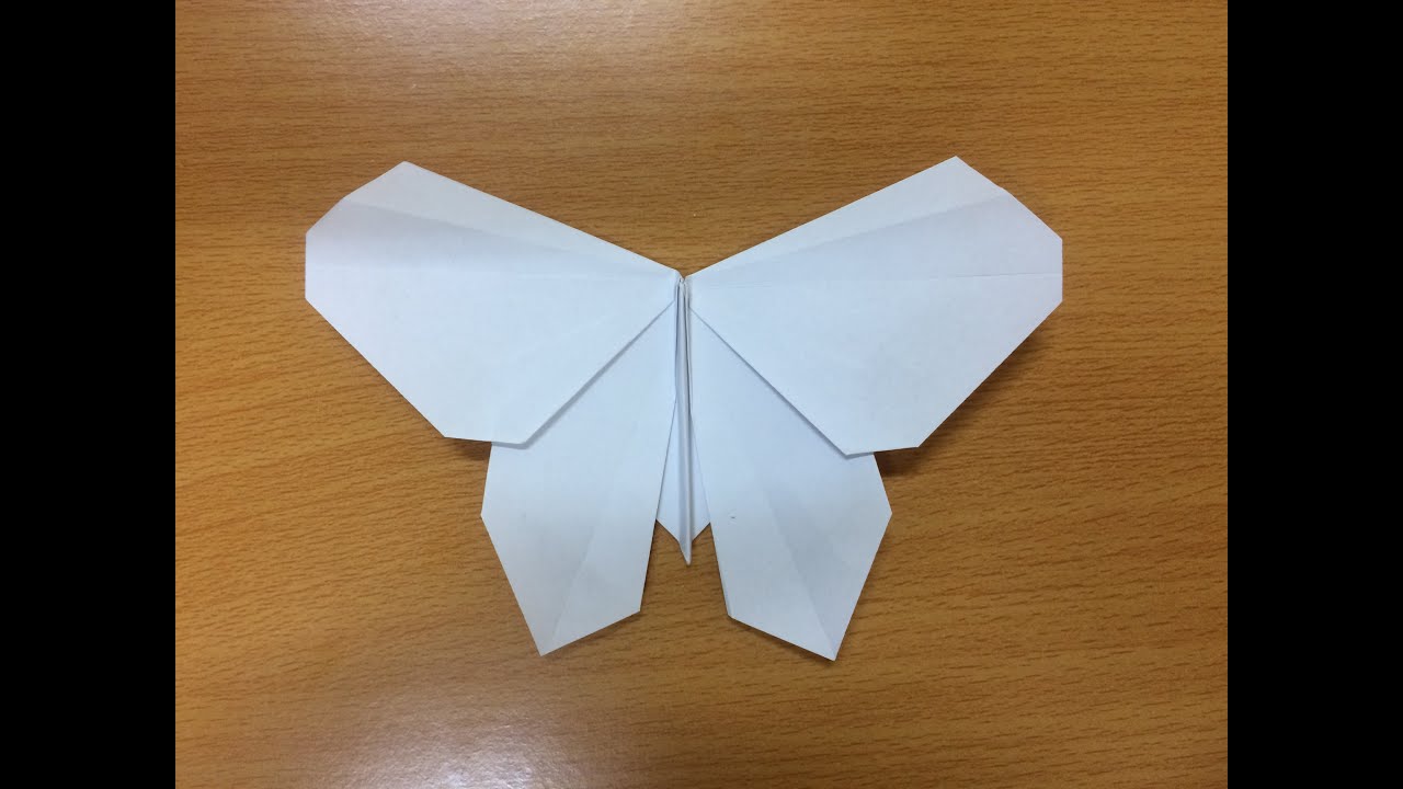How To Make Butterfly Easy - Origami Easy Butterfly