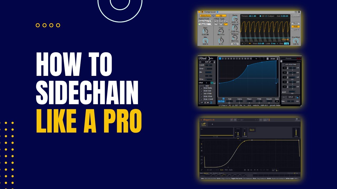 How to Sidechain Stock & Third Party Plugins