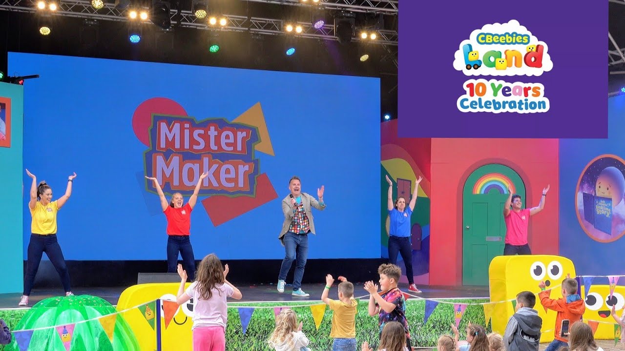 Mister Maker Live ✂️ at CBeebies Land 10 Year Anniversary Show 🎂