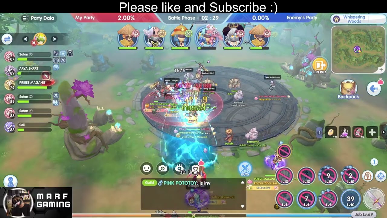 F2P LK VIT CRIT 2H Infinite Showdown 3 Tanks Vs 3 Tanks
