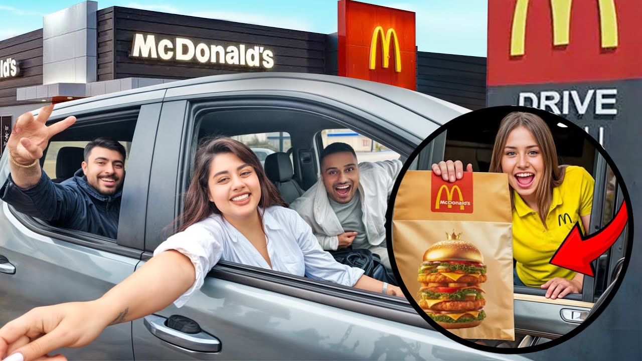 ۲۴ ساعت از همه فست فودها خواستیم به ما غذای سیکرت و شانسی بفروشن !!