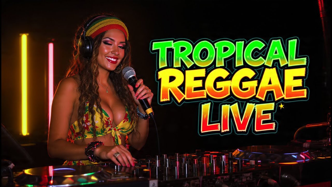 All Day Reggae Chill Live ☀️ Smooth Roots Reggae, Dub & Tropical Cafe Atmosphere