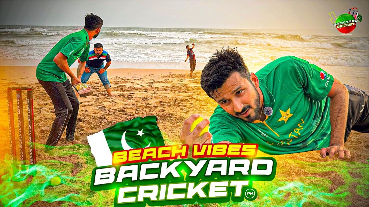 Beach Cricket Madness in Karachi | Swing, Banter, Entertainment