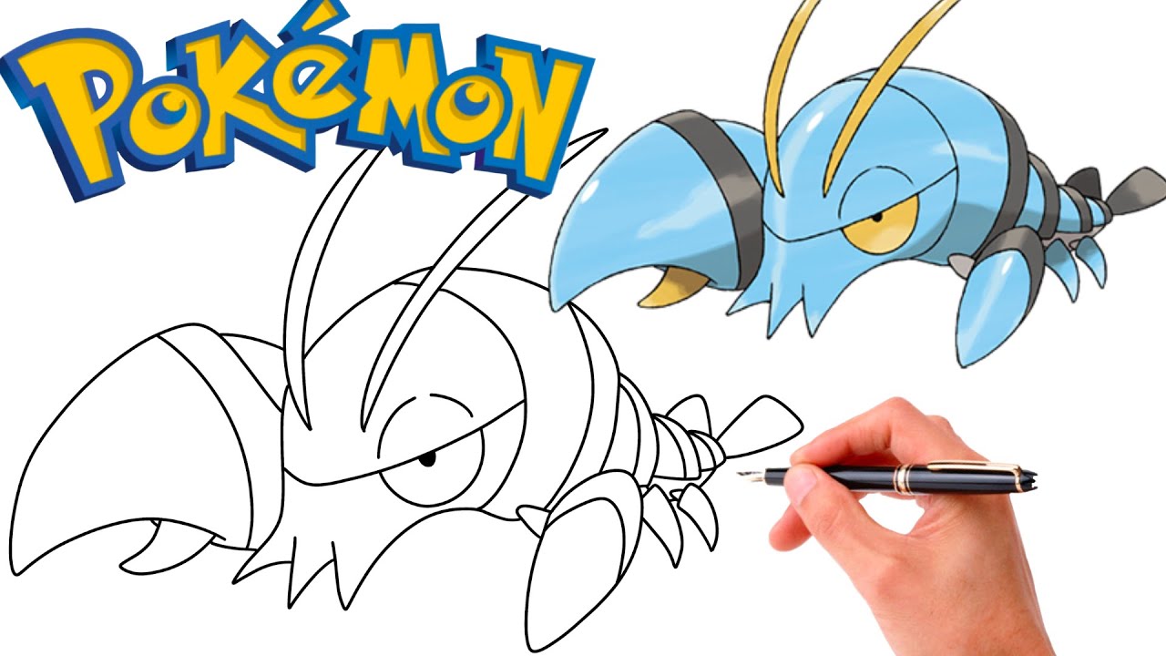 How To Draw CLAUNCHER POKEMON #692 | Generation 6
