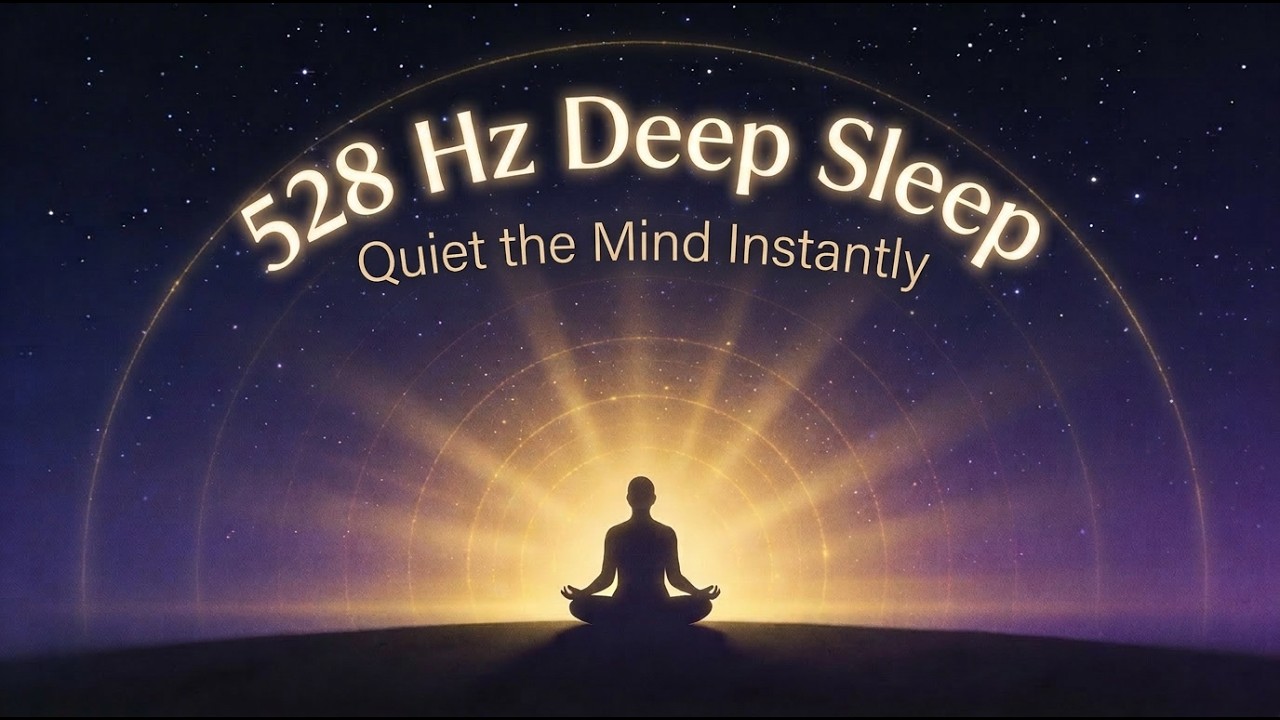 🌙 Quiet the Mind Instantly (528Hz) | Deep Sleep & Emotional Healing✨ Music