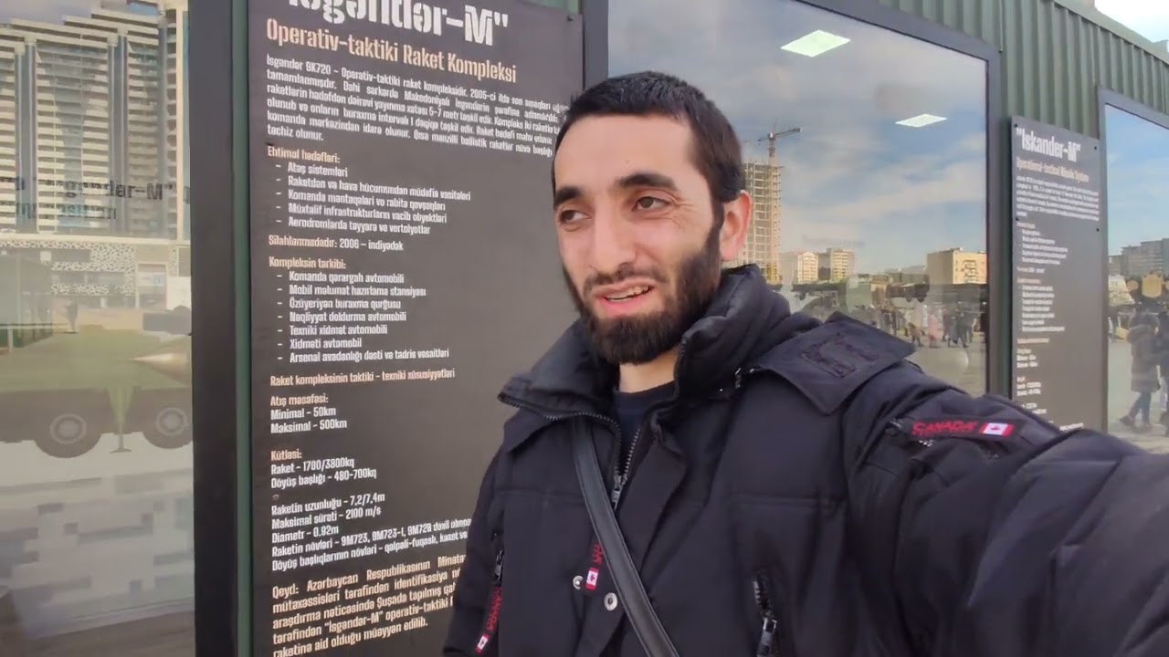 Баку. Парк военных трофеев.