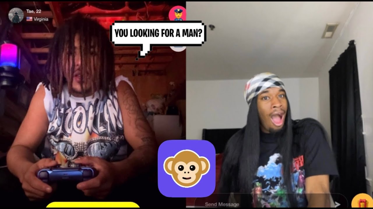 TRYING TO BE NICE ON MONKEY | as a femboy