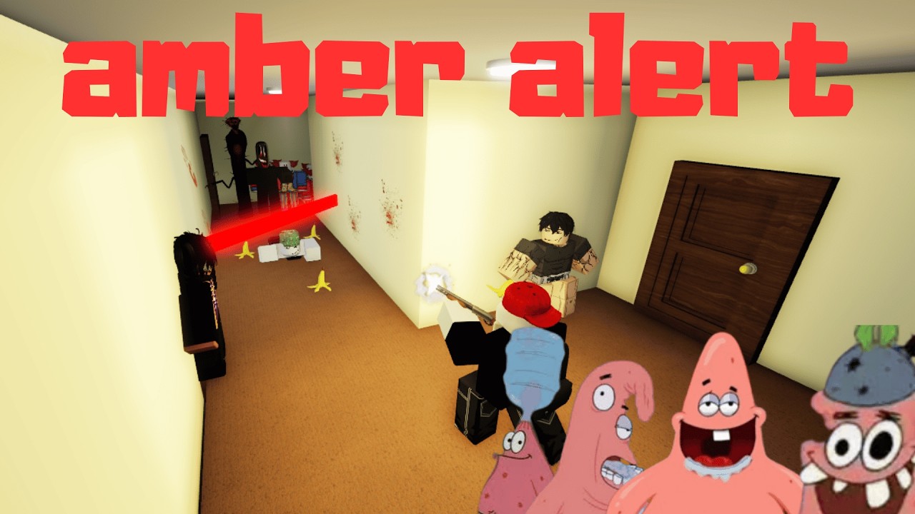 4 dummies play Roblox Amber Alert