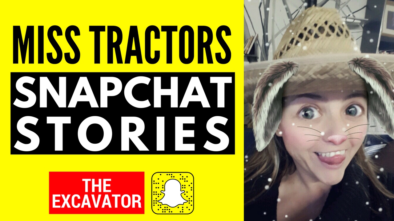 Miss Tractors driving😱 the excavator FIAT ALLIS SL11💪