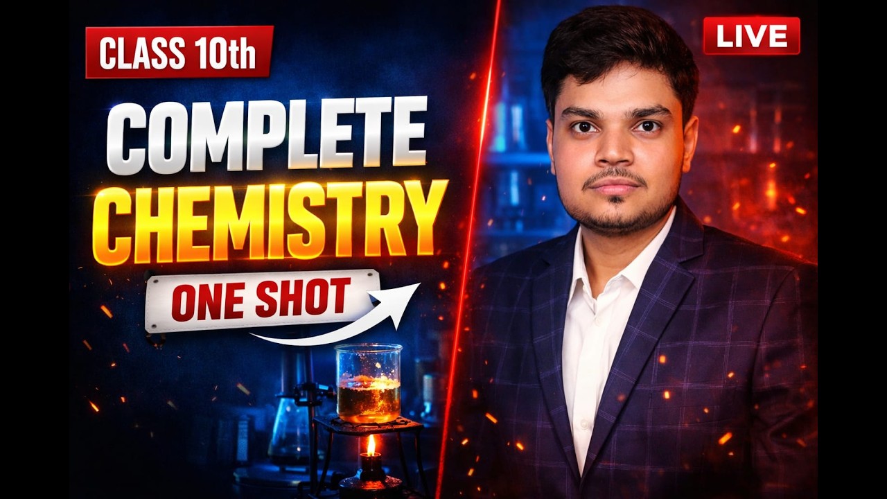 Complete Chemistry | Class 10 Science  | CBSE Board Exam |  By - Gopal Sir #class10th #boardexam