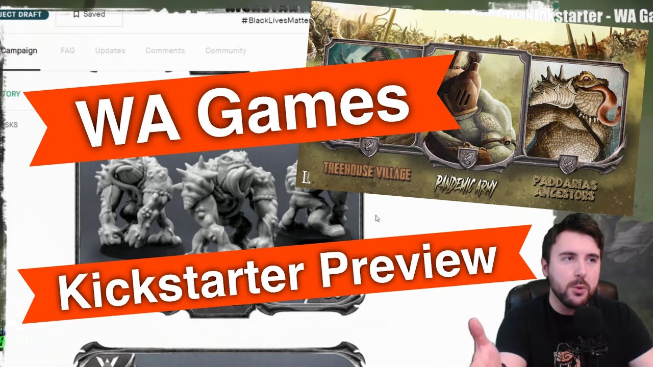 WA Games Kickstarter Preview
