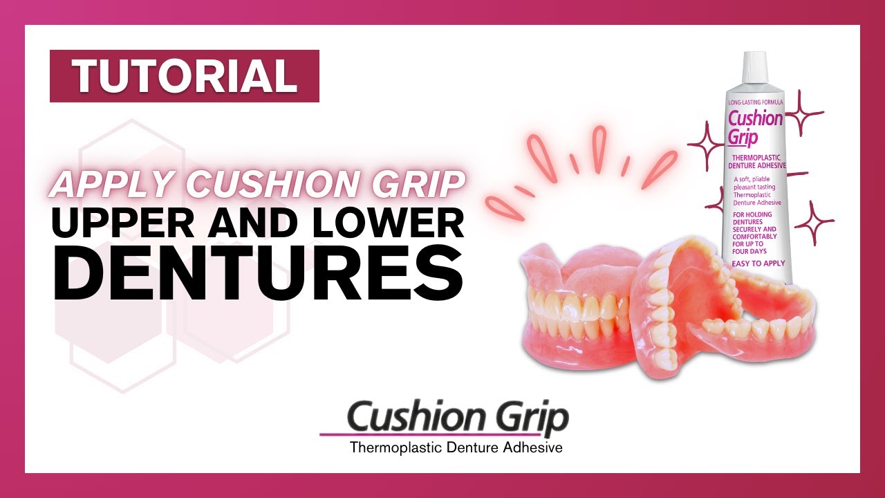 Учебное пособие по применению технологии Cushion Grip для верхних и нижних зубных протезов | Авто...
