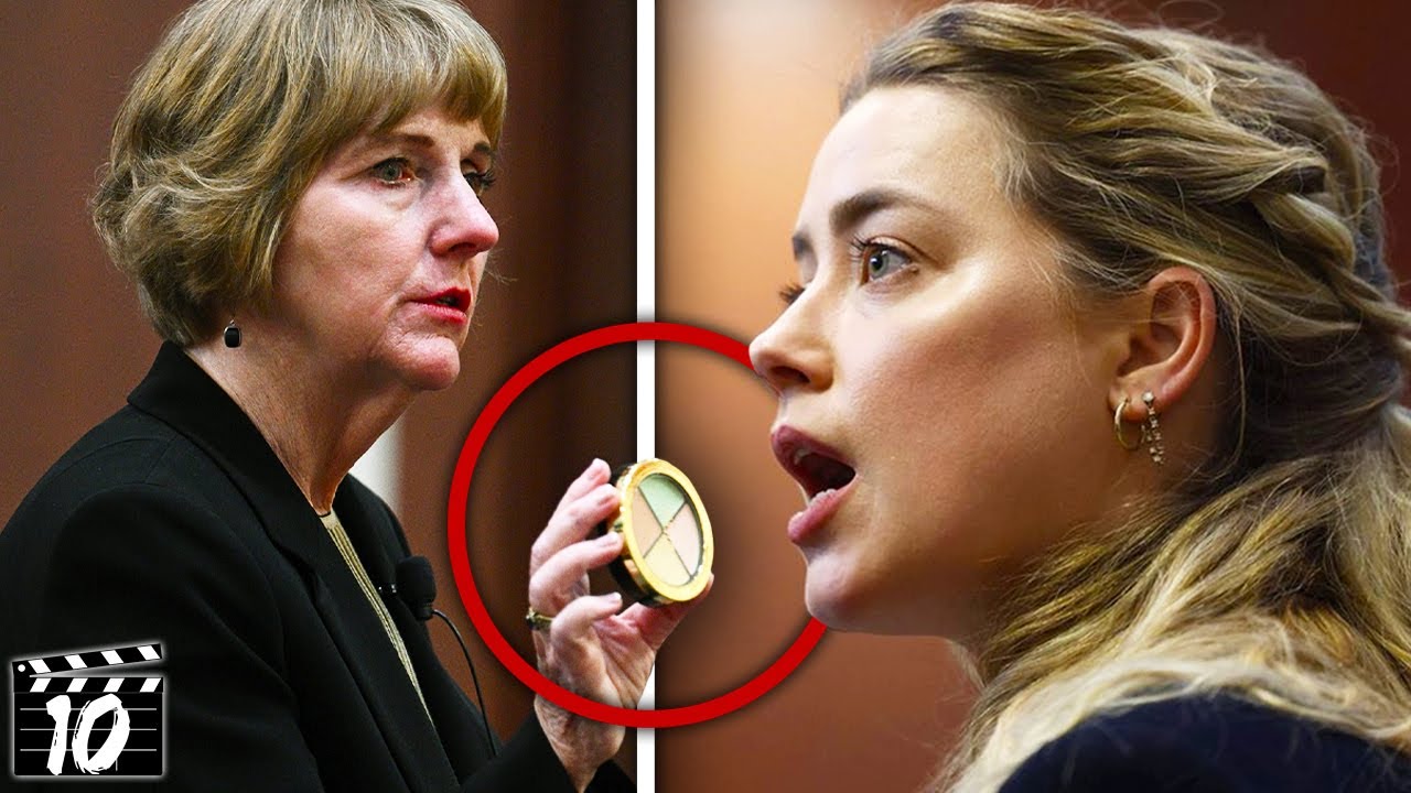 10 самых неловких моментов из судебного процесса над Эмбер Херд и Джонни Деппом