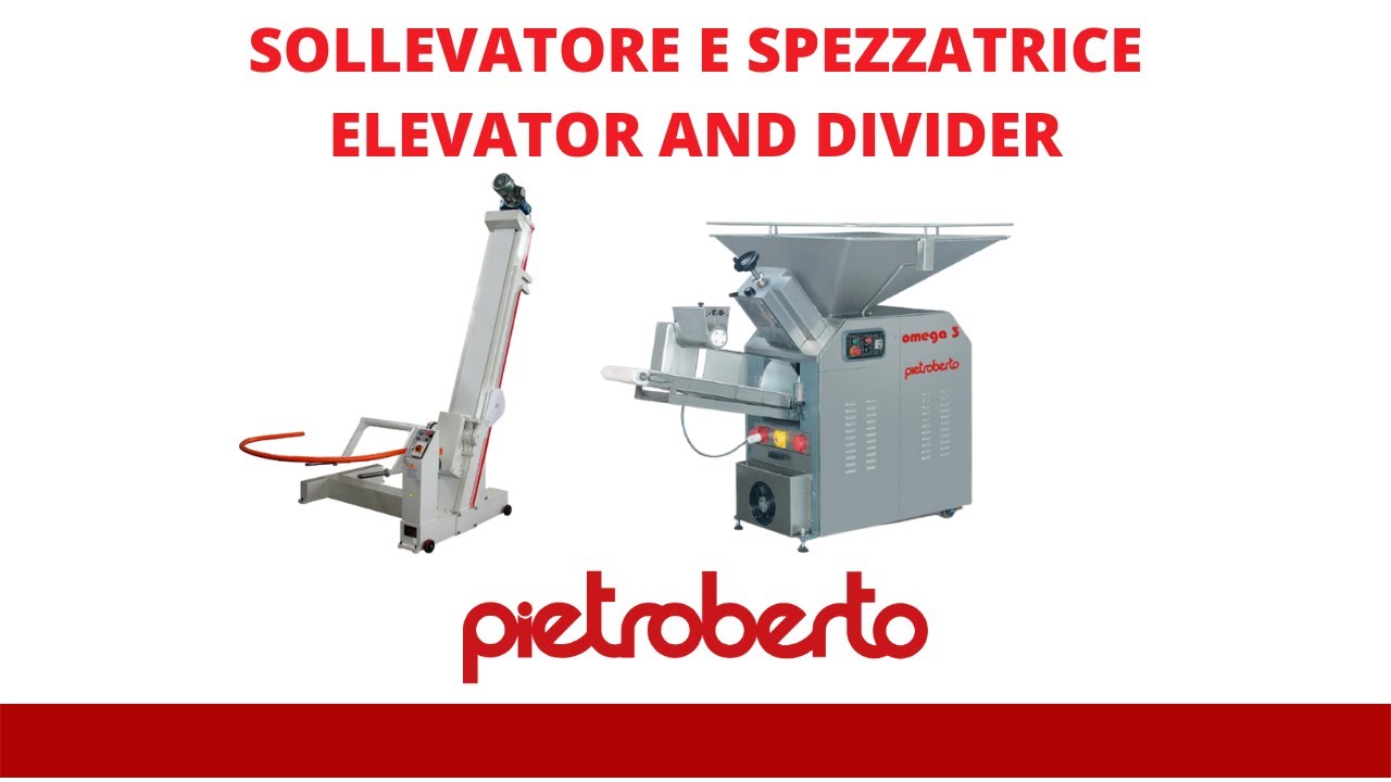 Linea Lievitati - Sollevatore Spezzatrice e Pirlatrice - Pietroberto