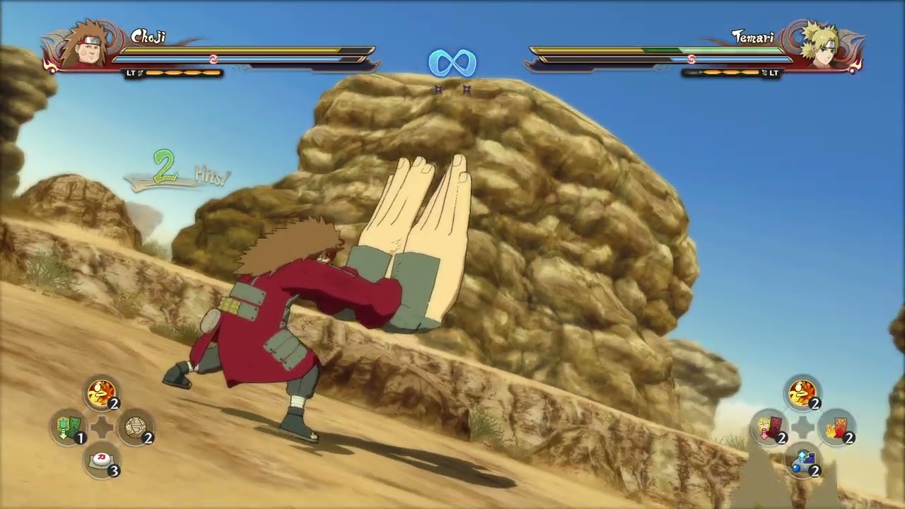 Choji vs Temari – Kekuatan Raksasa vs Angin Penghancur!
