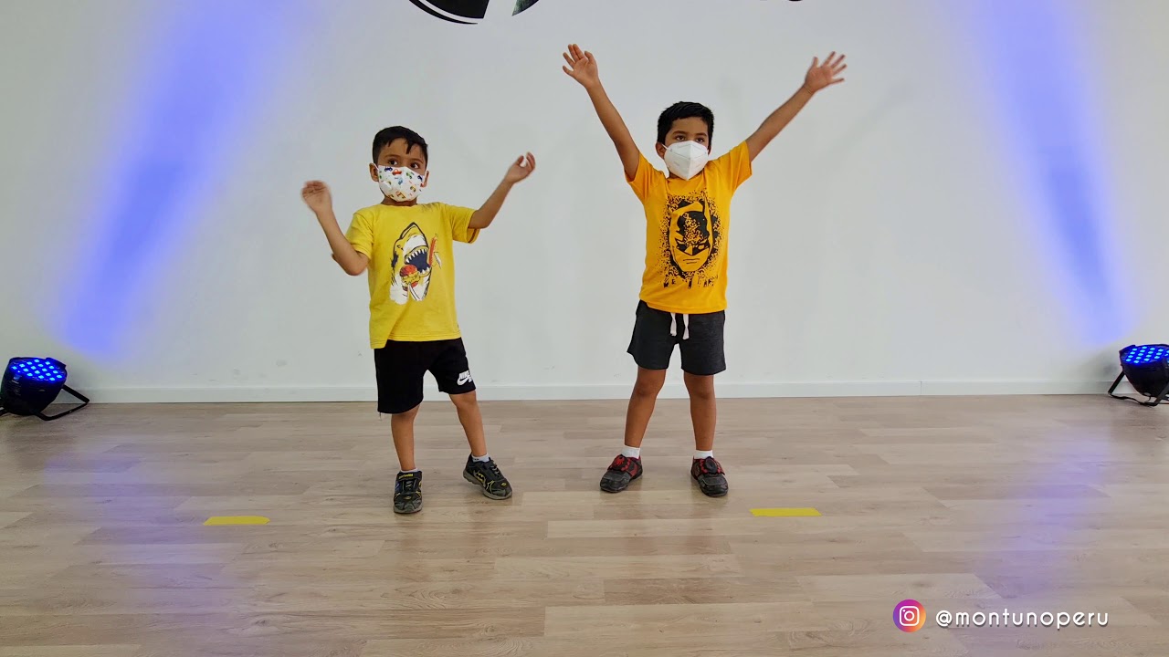 Coreografía BAILE MODERNO KIDS en Montuno 🤸‍♀️🔥 🎶 Agua de J Balvin