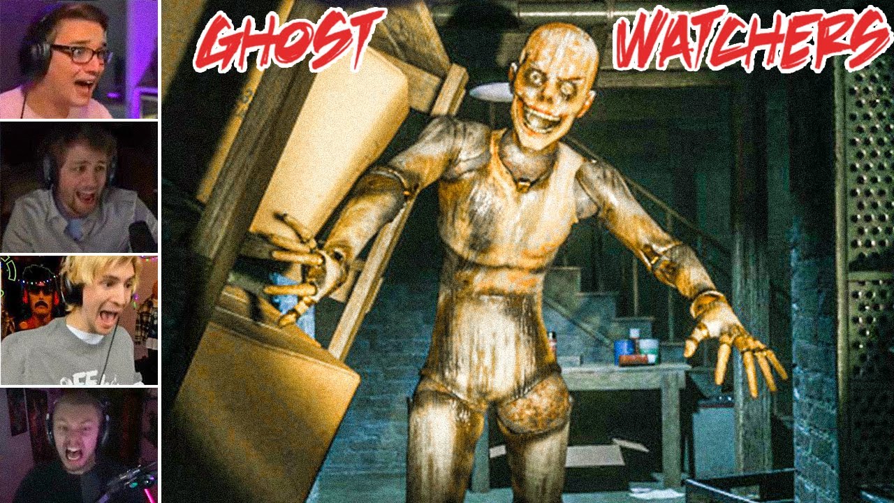 Ghost Watchers Top Twitch Jumpscares Compilation (Horror Games)