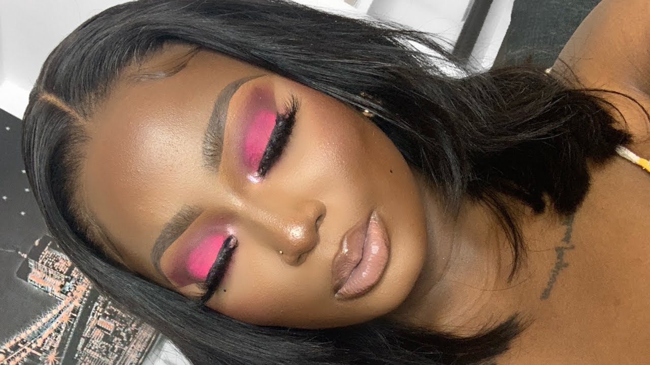HIGHLY REQUESTED PINK MAKEUP LOOK 💖💖