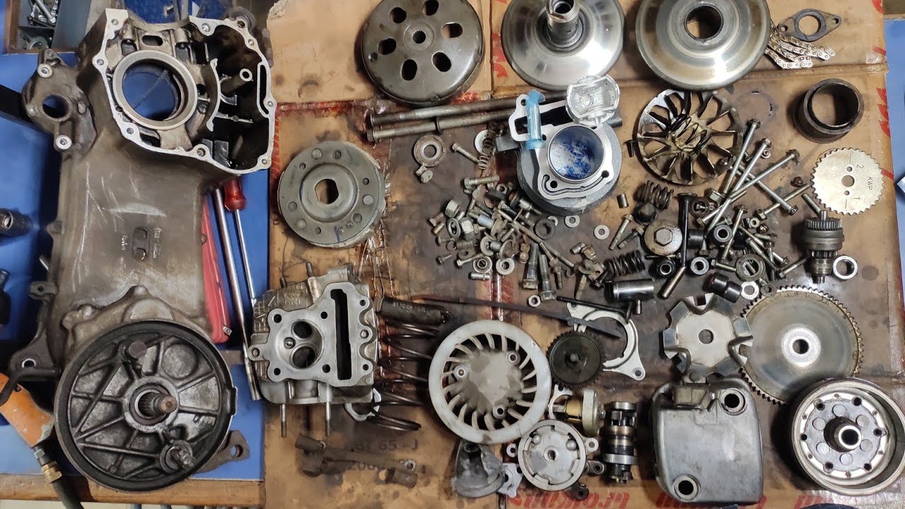 Activa 5G Full Engine Fitting.एक्टिवा 5G का फुल इंजन फिटिंग। #EngineFitting