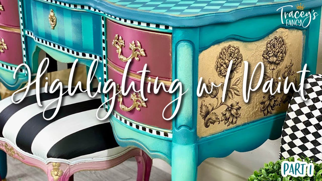 Highlighting with Paint | Tracey's Fancy