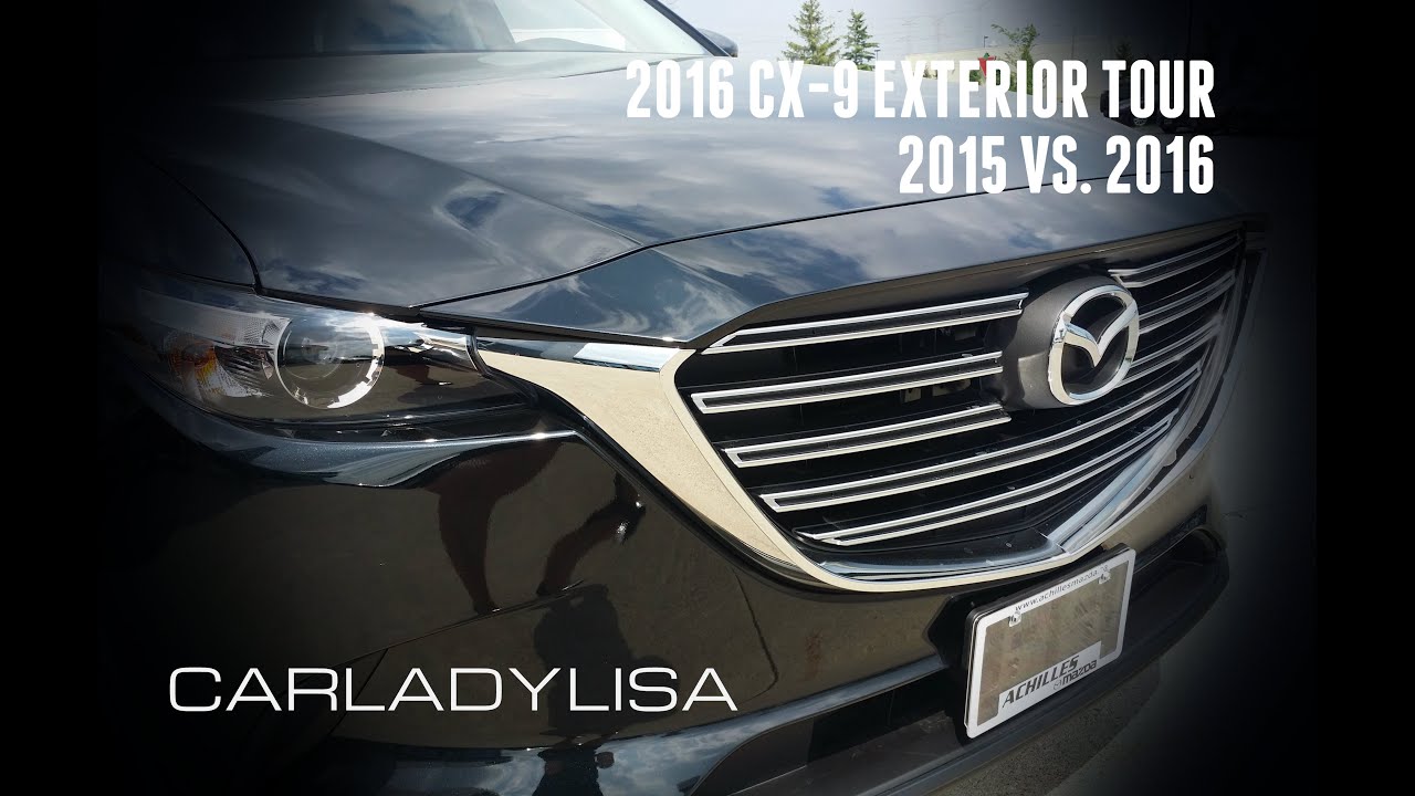 2016 MAZDA CX-9 | Exterior Tour 2015 vs. 2016