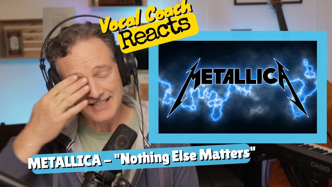Реакция преподавателя вокала — METALLICA «Nothing Else Matters»