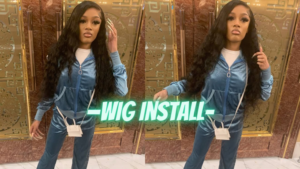 SUPER LONG & Affordable Deep Wave Wig Tutorial Beginner Friendly | ft Tahikie Official Store Hair