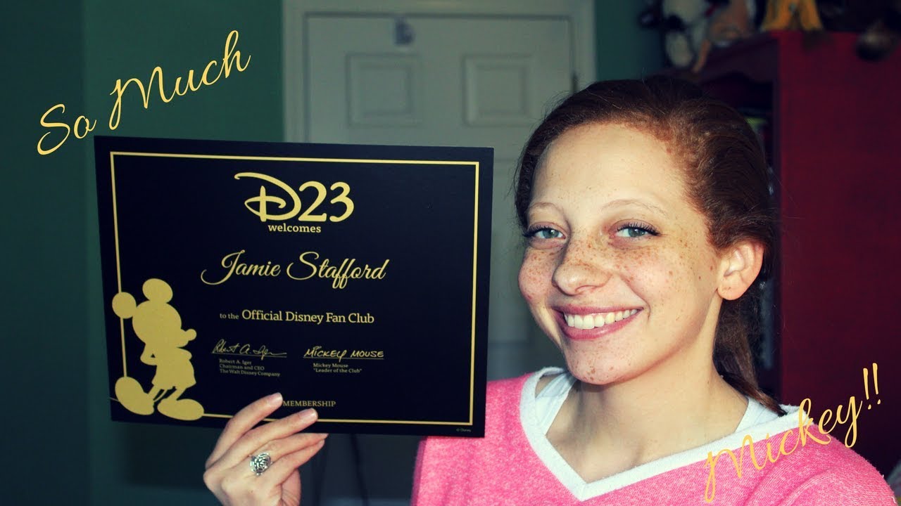 D23 Unboxing - The Official Disney Fan Club