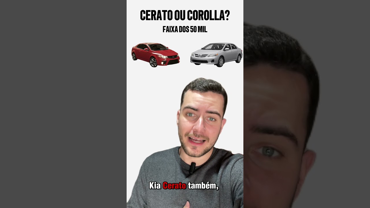 COROLLA OU CERATO? 