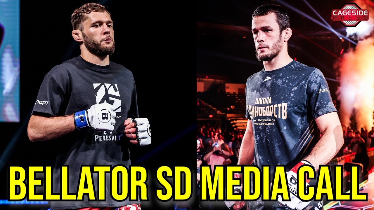 Bellator San Diego Media Call ft. Usman Nurmagomedov, Alexander Shabliy, Lorenz Larkin, and Chokheli
