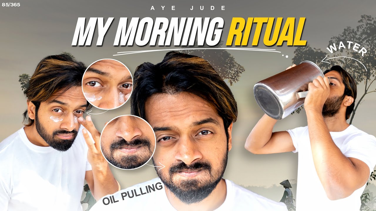 TRY THIS 0 BUDGET MORNING ROUTINE AND SEE THE DIFFERENCE ON YOUR SKIN & HAIR (works like magic)