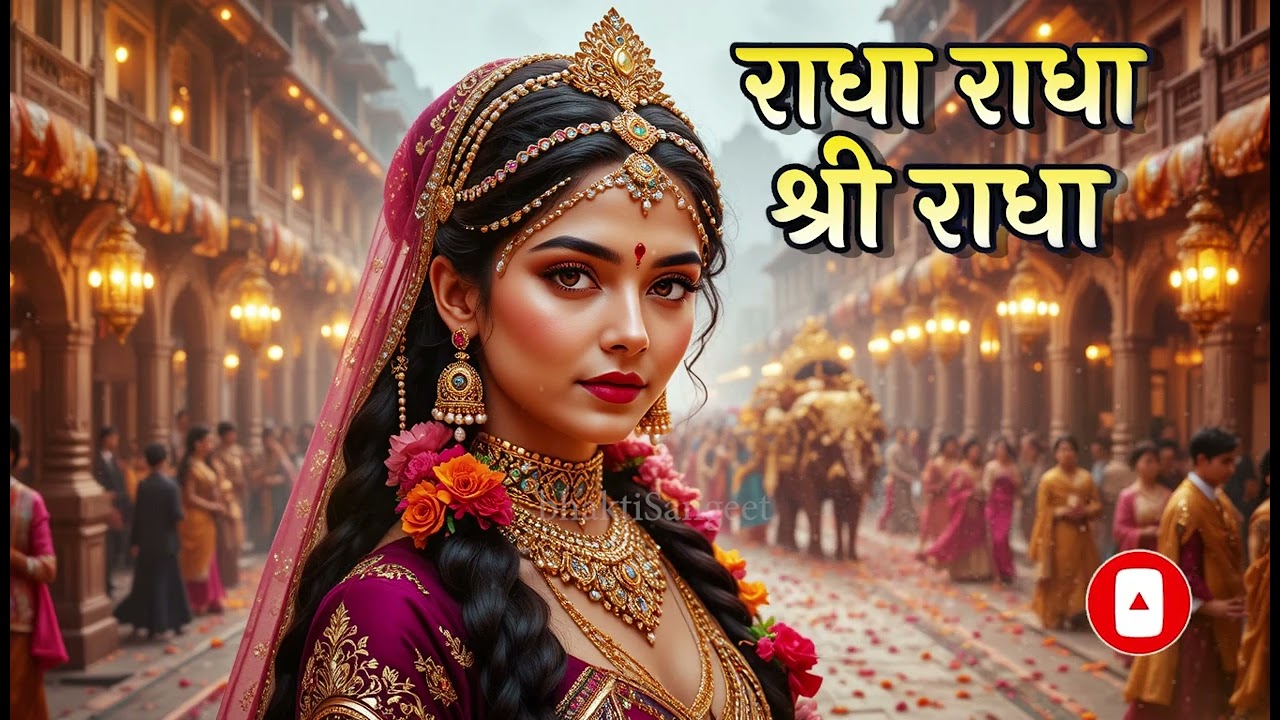 Radha Naam Jaap | मन की बेचैनी दूर करें | सुबह का शक्तिशाली सुमिरन | Positive Energy