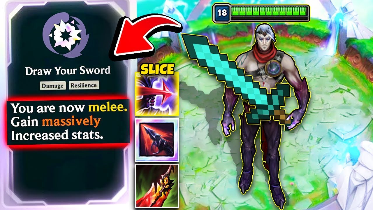 Varus, but he's a melee champion with a sword | 2v2 Arena