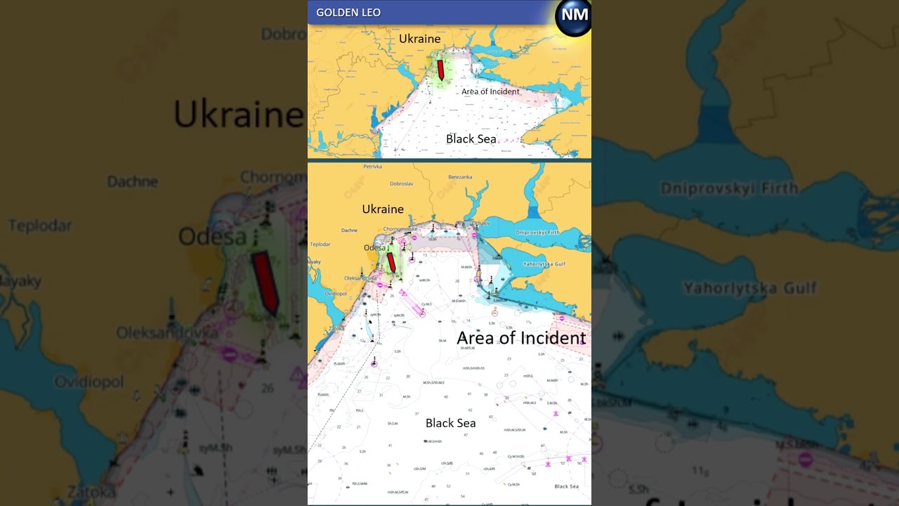 10 Dead in Black Sea Tragedy| MV GOLDEN LEO Struck by Missile Near Odesa | Maritime Safety Analysis