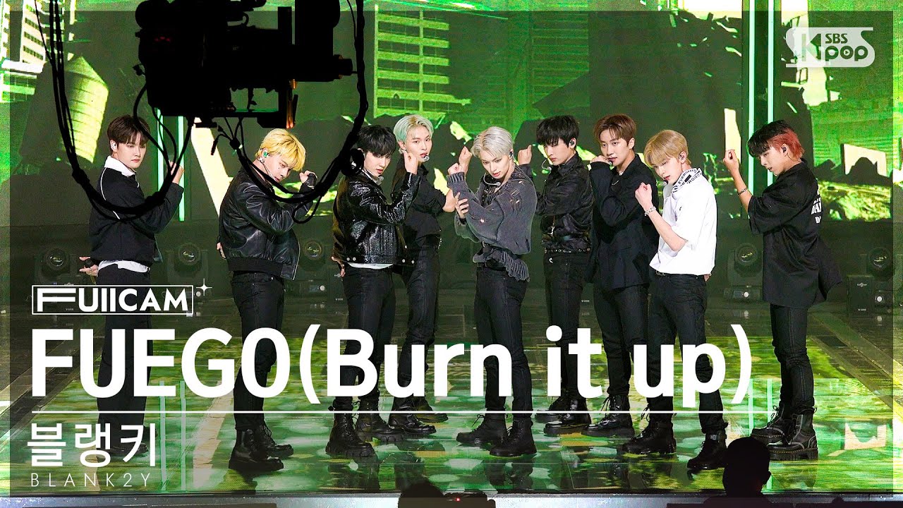 [안방1열 풀캠4K] 블랭키 'FUEGO(Burn it up)' (BLANK2Y FullCam)│@SBS Inkigayo 220828