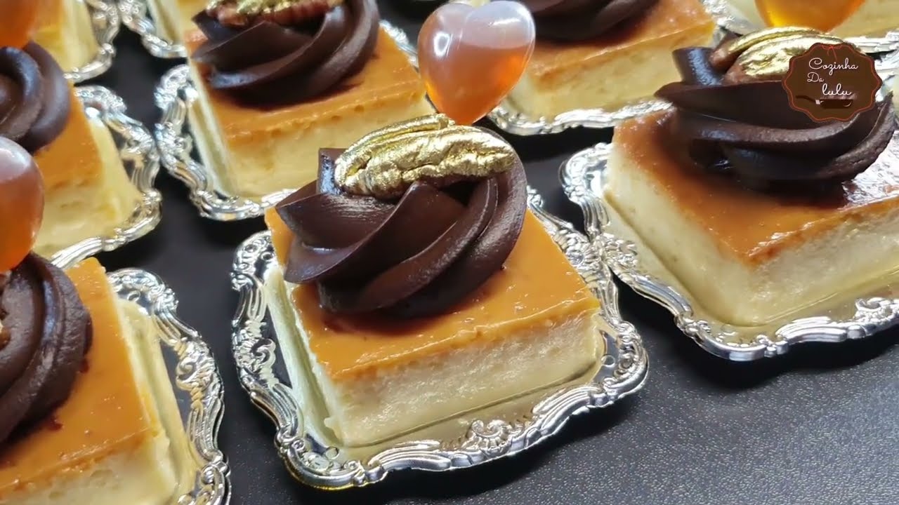 Мини-флан для роскошной вечеринки – Элегантный и неотразимый десерт!