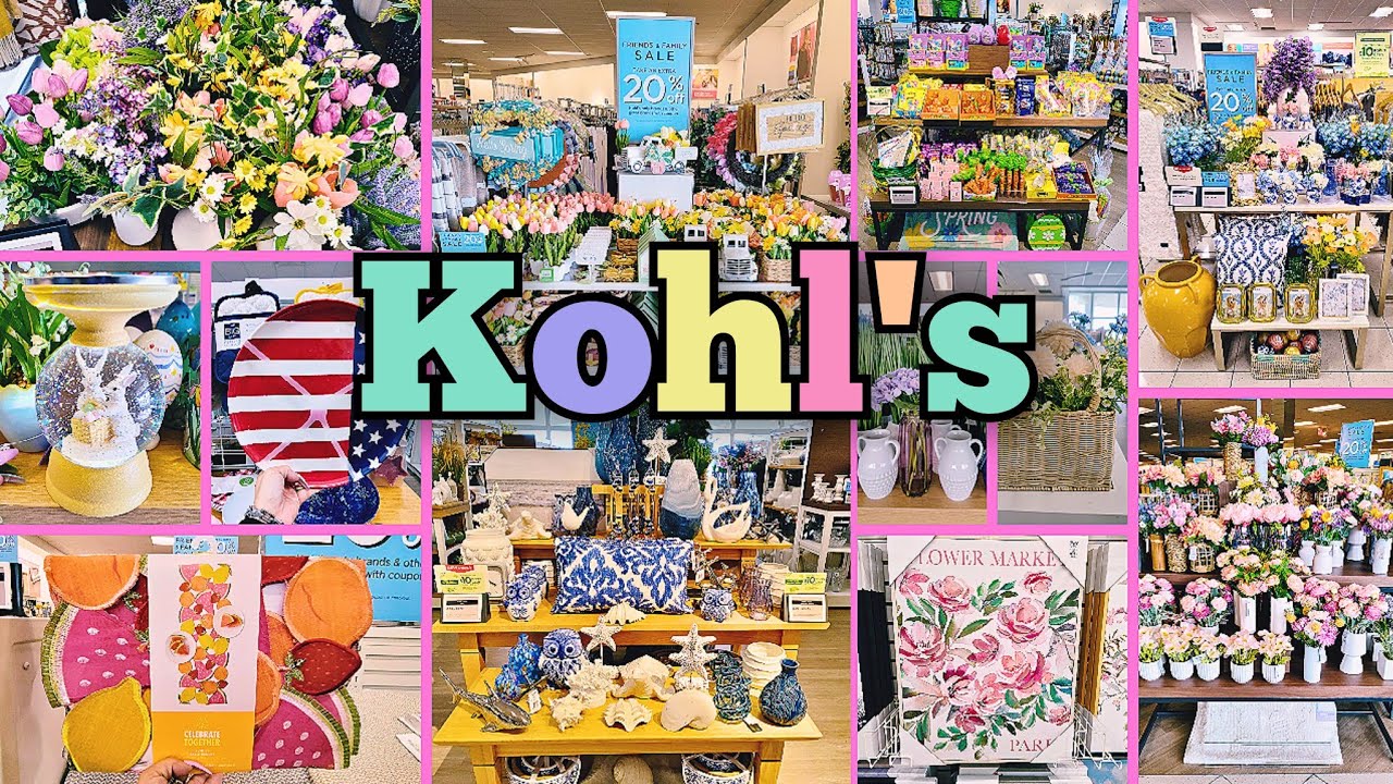🛒💐🐣 Kohl's Spring Fling Sensational Shop With Me!! Storewide Savings on All Easter Decor and More!!🐣