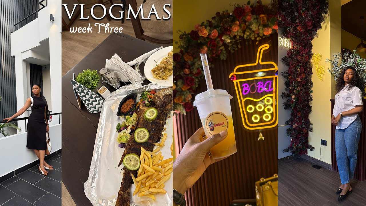 🎄✨VLOGMAS WEEK THREE: Hanging out with my friends | Is this Detty-december enough? | Brunch date