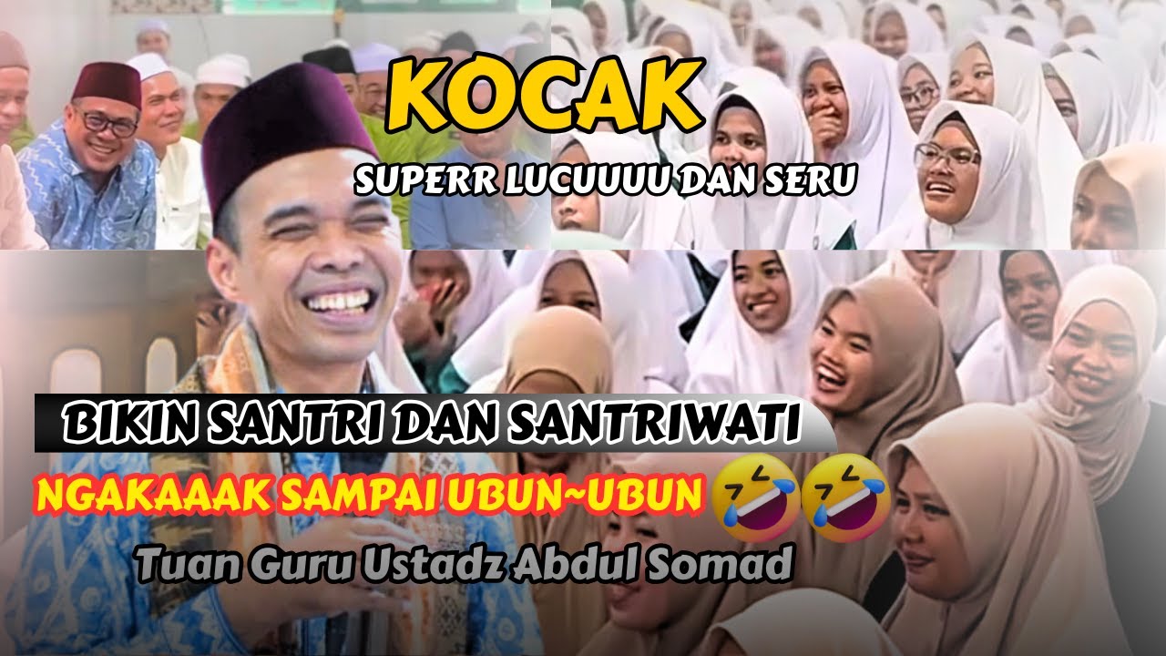 CERAMAH LUCU UAS !! PLAYBOY Cap Tupai MENAKLUKKAN SANTRIWATI PREET 🤣🤣 GA KUAT TAHAN KETAWA 🤣🤣#uas 
