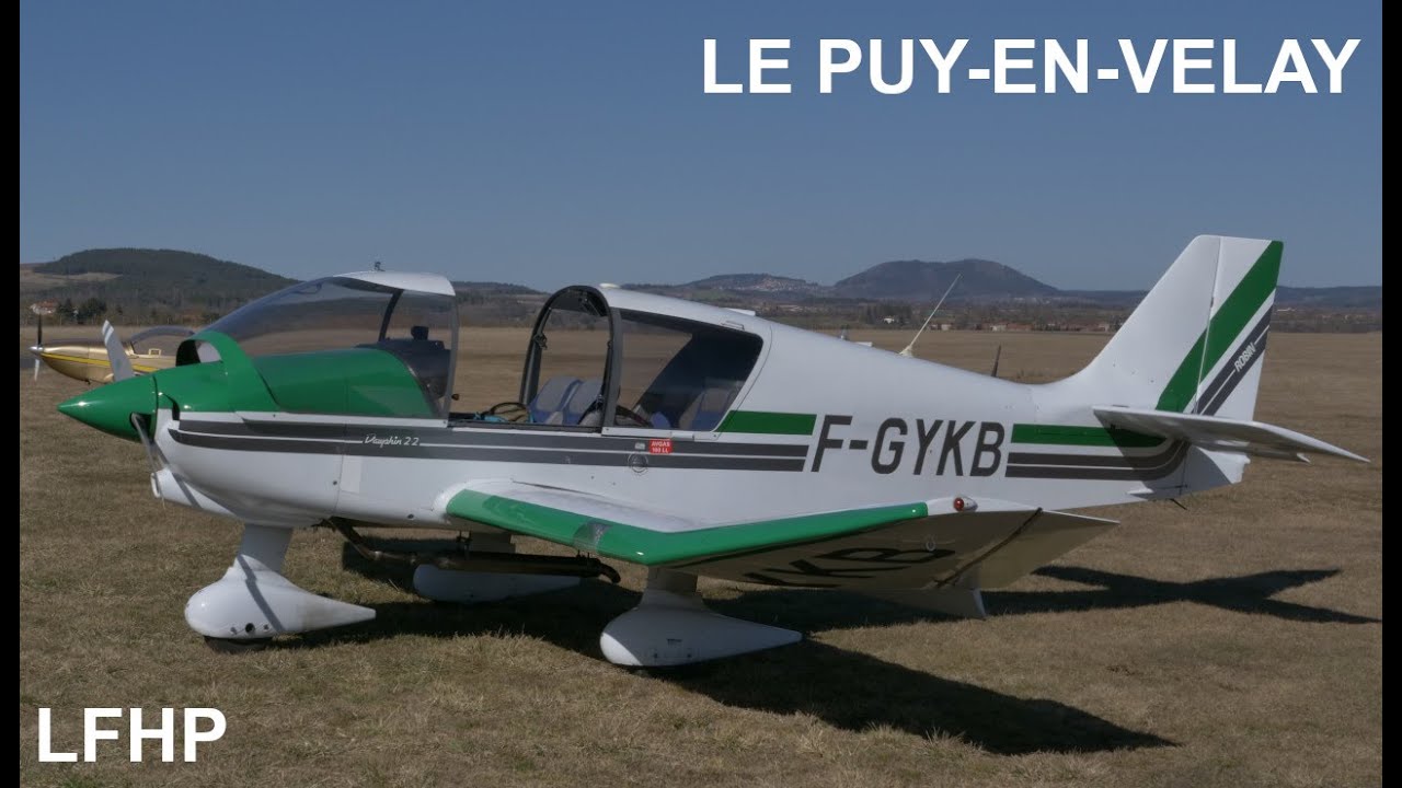Atterrissage Le Puy-En-Velay LFHP - DR400