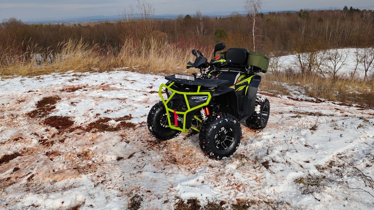  Pierwsza wyprawa quadem Xtr farmer x1 250/korzystamy z zimy/jak chińczyk sobie poradzi w terenie?