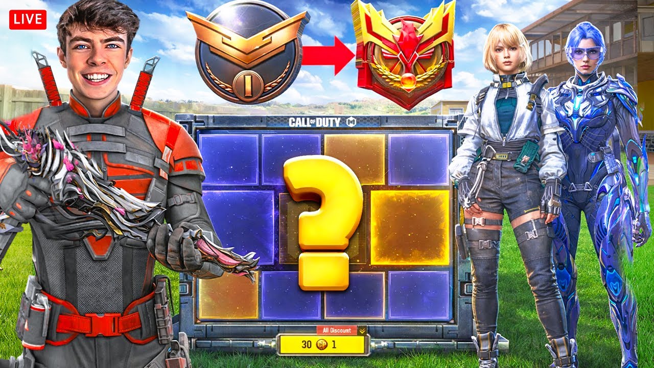 BUYING A NEW LUCKY DRAW ON EVERY RANK in COD Mobile...(STREAM CRASHED)
