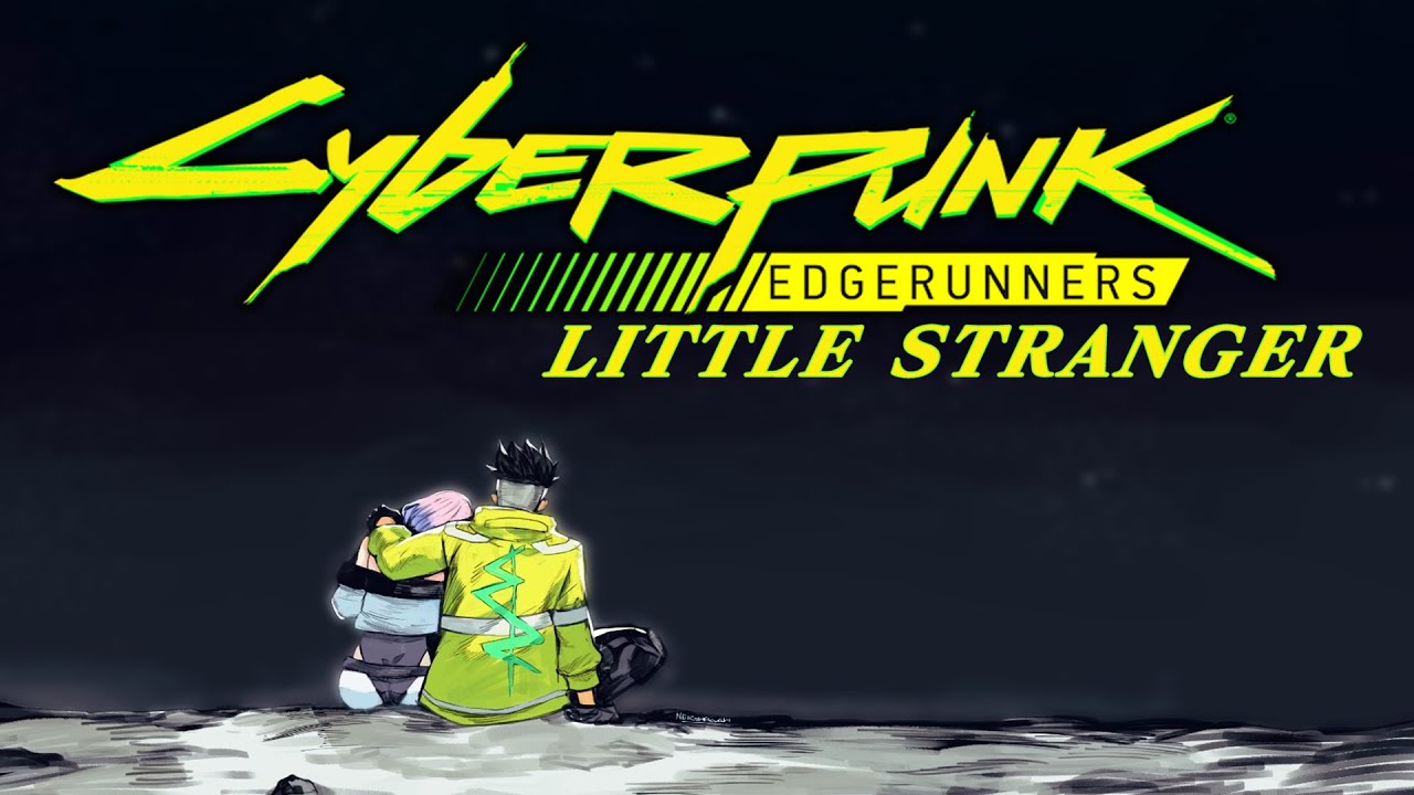 Cyberpunk: Edgerunners OST - Little Stranger (Lucy x David Kiss Scene Song) (Audio Visualizer)