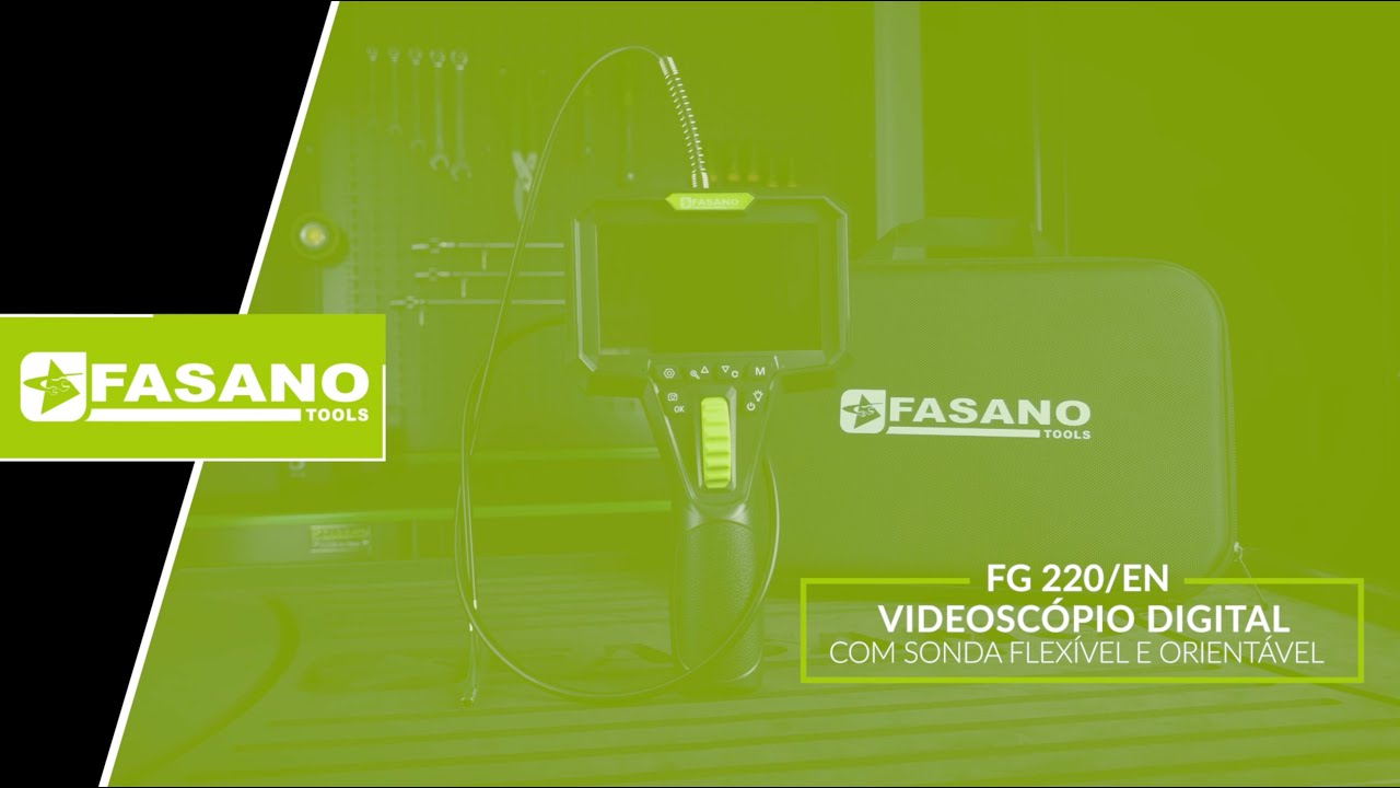 FG 220 EN VIDEOSCOPIO DIGITAL FASANO TOOLS