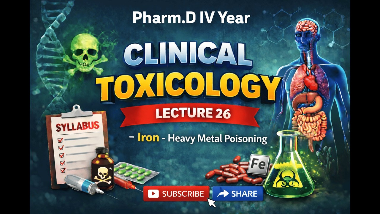 26) Iron - Heavy Metal Poisoning