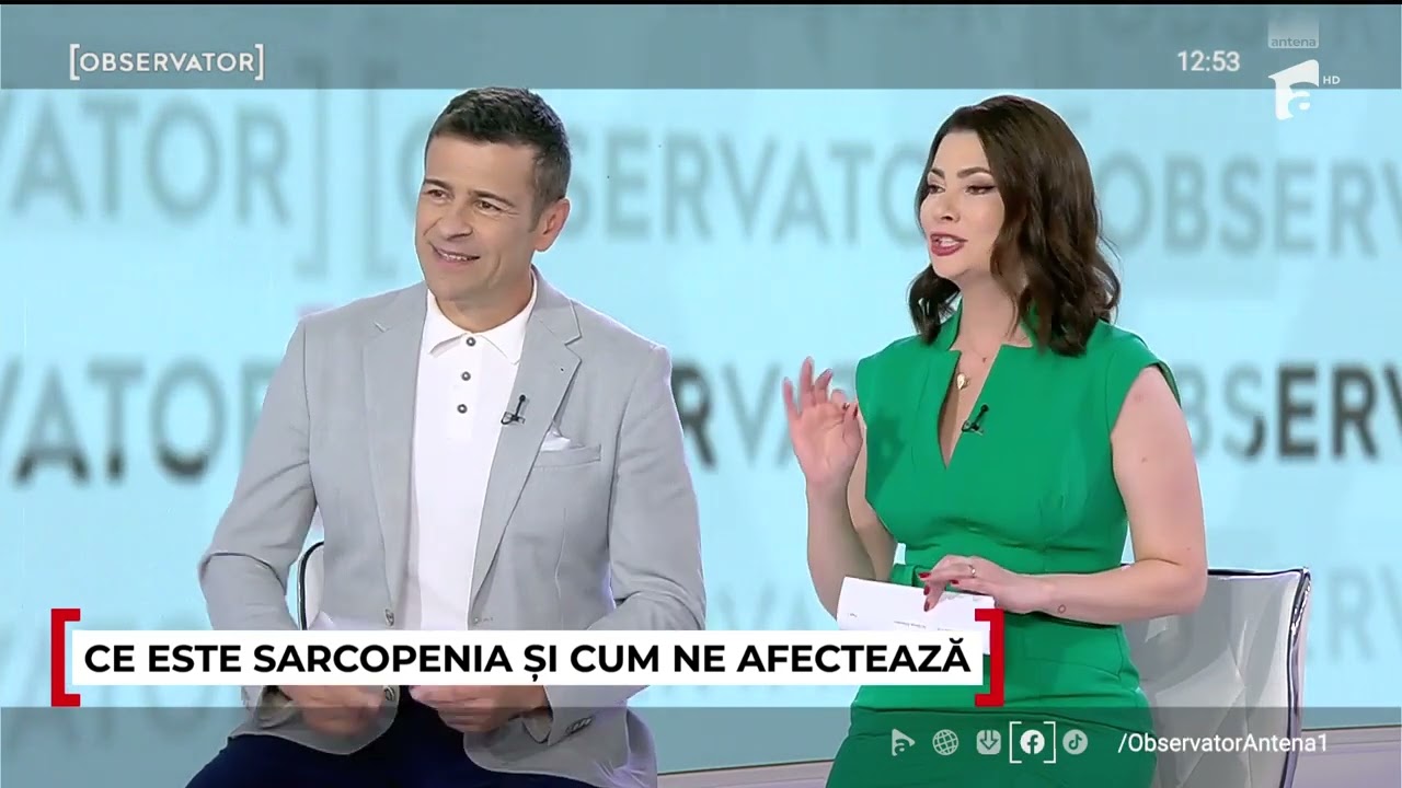 Sarcopenia - îmbătrânirea musculară | Antena 1 - Observator