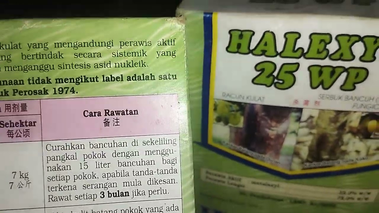 Racun kulat dan kanker batang 